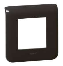 Рамка 1 пост, черный, Mosaic New Legrand 079042L