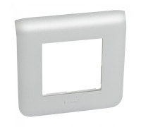 Рамка 1 пост, алюминий, Mosaic New Legrand 079302L