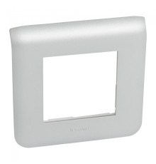 Рамка 1 пост, алюминий, Mosaic New Legrand 079302L