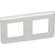 Рамка 2 поста, алюминий, Mosaic New Legrand 079304L