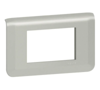 Рамка 3 модуля, алюминий, Mosaic New Legrand 079303L