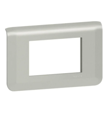 Рамка 3 модуля, алюминий, Mosaic New Legrand 079303L