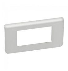 Рамка 4 модуля, алюминий, Mosaic New Legrand 079314L