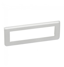 Рамка 8 модулей, алюминий, Mosaic New Legrand 079318L