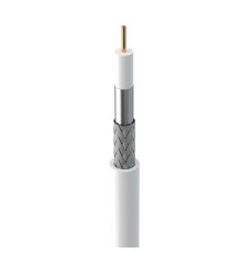 Кабель телевизионный F690 BV Cu white, Одескабель