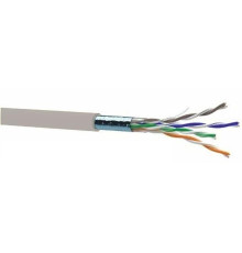 Кабель компьютерный экранированный категория 5e, F/UTP 4х2х24 AWG ЗЗЦМ