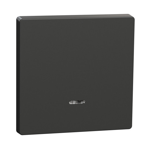 Клавиша одинарная с подсветкой, антрацит, D-Life Merten MTN3320-6034