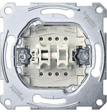 Кнопка 2-клавишная, Merten MTN3155-0000