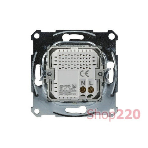 USB розетка тип А+С, бронза, EPH2700369 Schneider Electric Asfora
