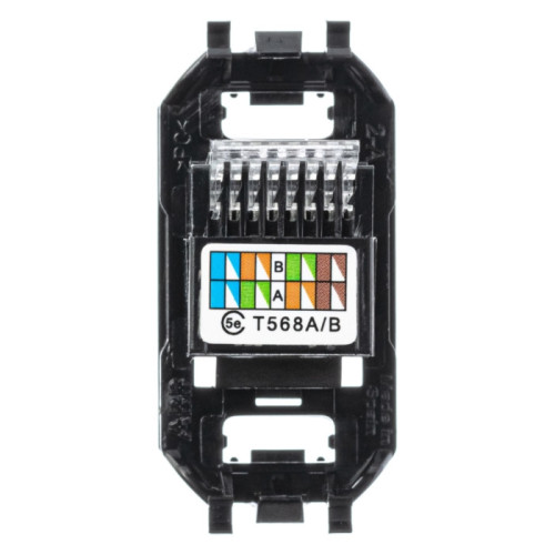 Розетка компьютерная RJ45 кат.5, 1мод., ABB 2018.5