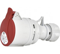 Силовая розетка 16А, 380В, 5 полюсов, IP44, переносная, ES-1653 ETI 4482002
