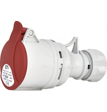 Силовая розетка 16А, 380В, 5 полюсов, IP44, переносная, ES-1653 ETI 4482002