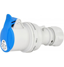 Силовая розетка 16А, 220В, 3 полюса, IP44, переносная, ES-1632 ETI 4482000