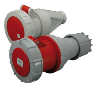 Силовая розетка 125А, 380В, 5 полюсов, IP67, переносная, ESH-12553 ETI 4482015