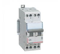 Переключатель трехпозиционный I-0-II, 32А 2 полюса, 412903 Legrand