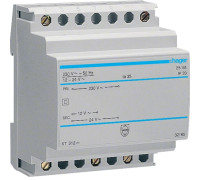 Трансформатор 220 / 24; 12 В, 25ВА, на дин-рейку, ST312 Hager