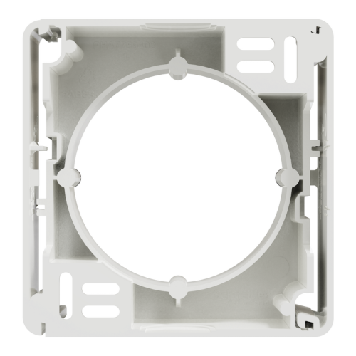 Коробка для накладного монтажа 1 пост, белый, Sedna Design SDD111901