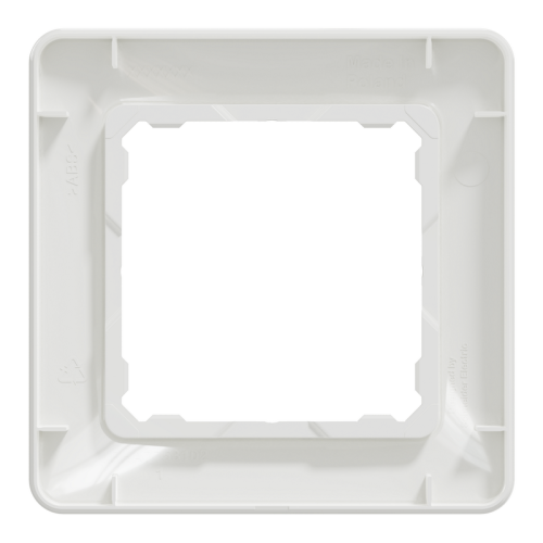 Рамка 1 пост, белый, Sedna Design SDD311801