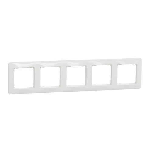 Рамка 5 постов, белый, Sedna Design SDD311805