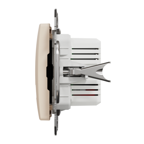 Розетка USB тип A+A, бежевый, Sedna Design SDD112401