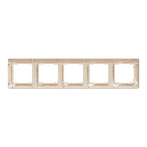Рамка 5 постов, бежевый, Sedna Design SDD312805