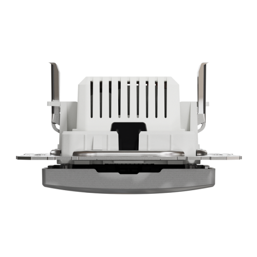Розетка USB тип A+A, алюминий, Sedna Design SDD113401