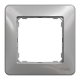 Рамка 1 пост, алюминий, Sedna Design SDD313801