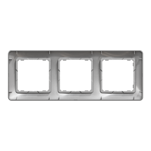 Рамка 3 поста, алюминий, Sedna Design SDD313803