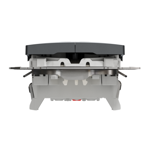 Выключатель с подсветкой 2 клавишный, черный, Sedna Design SDD114105L