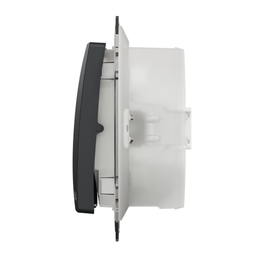 Выключатель влагозащищенный IP44, черный, Sedna Design SDD214106