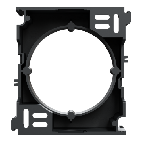 Коробка для накладного монтажа наборная, черный, Sedna Design SDD114902