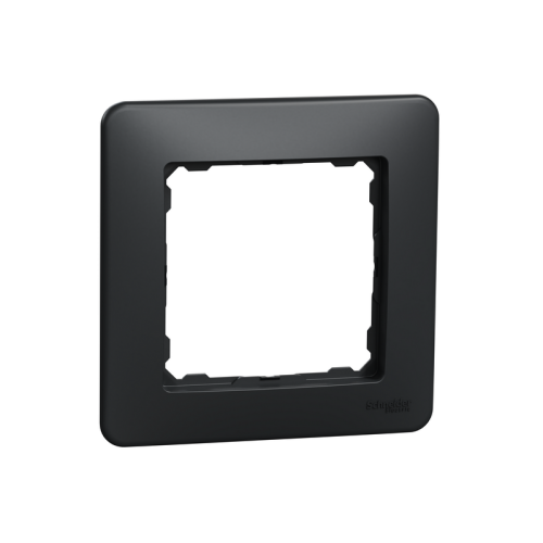 Рамка 1 пост, черный, Sedna Design SDD314801