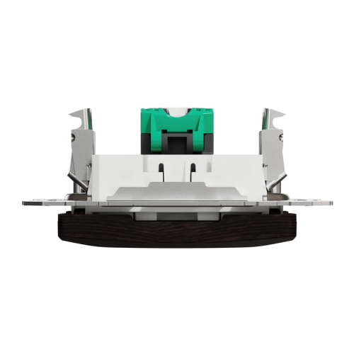 Компьютерная розетка RJ45 кат. 5е UTP, венге, Sedna Design SDD181451