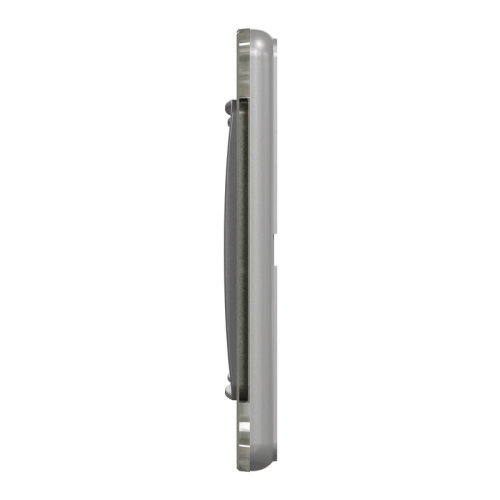 Рамка 2 поста, белое стекло, Sedna Design SDD360802