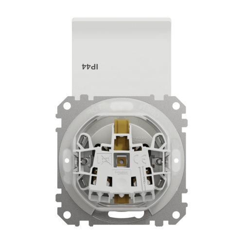 Розетка влагозащищенная IP44, белый, Sedna Design SDD211024