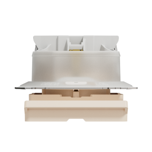 Розетка влагозащищенная IP44, бежевый, Sedna Design SDD212024