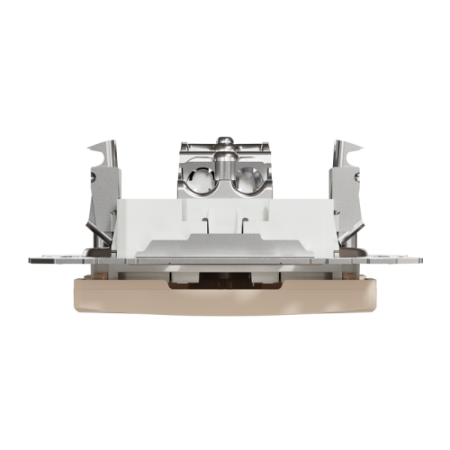 Розетка телевизионная конечная, бежевый, Sedna Design SDD112471