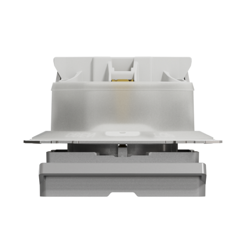 Розетка влагозащищенная IP44, алюминий, Sedna Design SDD213024