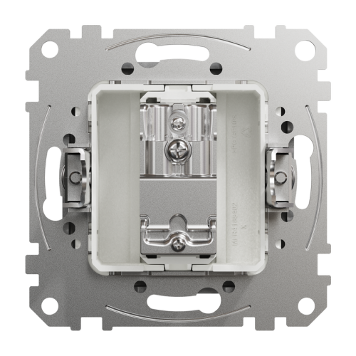 Розетка телевизионная конечная, алюминий, Sedna Design SDD113471