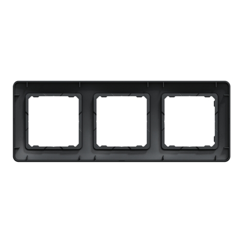 Рамка 3 поста, черный, Sedna Design SDD314803