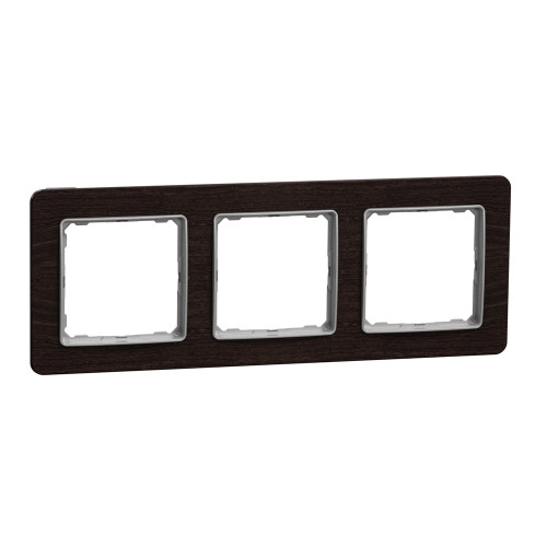 Рамка 3 поста, венге, Sedna Design SDD381803