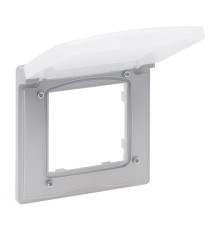 Рамка 1 пост IP44, алюминий, Niloe Step Legrand