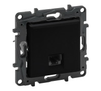 Розетка компьютерная RJ45 CAT5e UTP, черный, Niloe Step Legrand