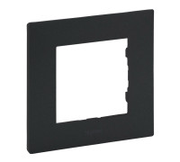 Рамка 1 пост, антрацит, Niloe Step Legrand