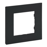 Рамка 1 пост, антрацит, Niloe Step Legrand