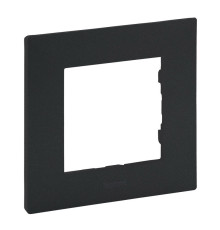 Рамка 1 пост, антрацит, Niloe Step Legrand