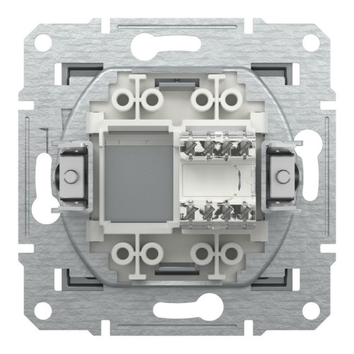 Розетка комп'ютерна RJ45, сталь, EPH4300162 Asfora Schneider