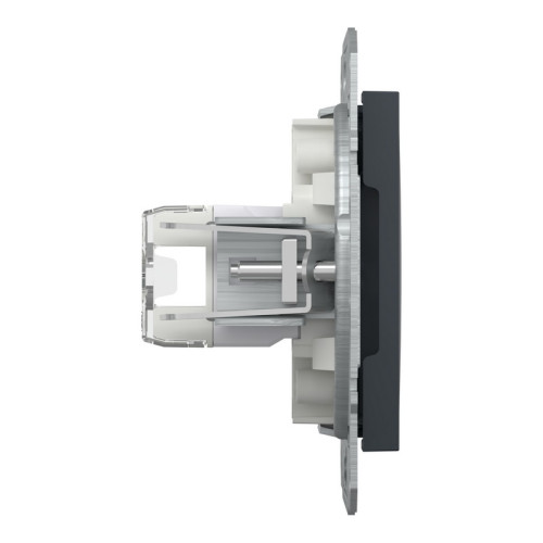 Розетка компьютерная RJ45, антрацит, EPH4300171 Asfora Schneider