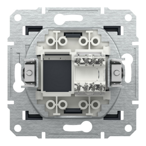 Розетка компьютерная RJ45, антрацит, EPH4300171 Asfora Schneider