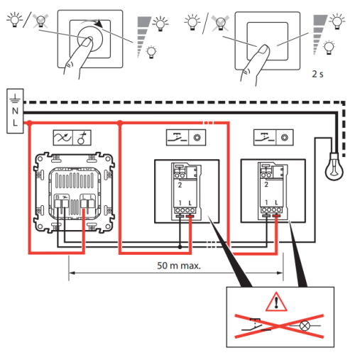 Диммер поворотный, черный, Niloe Step Legrand 863552B